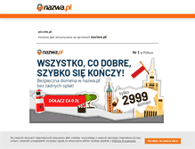 Tablet Screenshot of pizzola.pl